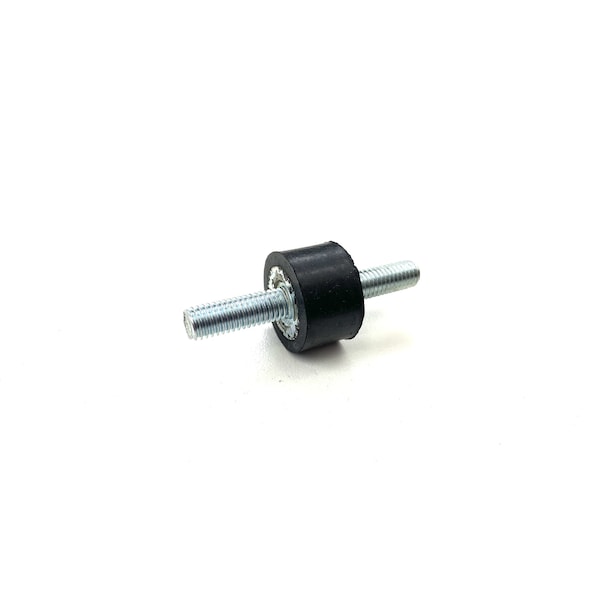 Fairchild Industries Rubber vibration isolator mount, male to male, metric, Natural Rubber 50A, Zinc-plated steel RVI1003-MM50 - main